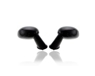 Door Mirror - Compatible/Replacement for '08-14 Dodge Challenger (Exclude SE/SXT/RT) - Powered, Heated - Pair, Left Driver + Right Passenger Set - 1GE18AXRAE, 1GE19AXRAE