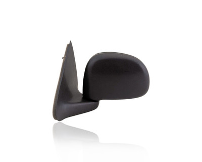 Door Mirror - Compatible/Replacement for '97-03 Ford F-150 Paddle Swing Lock Type - Manual, Black - Left Hand - Driver - F65Z17683AA
