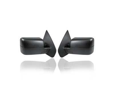Door Mirror - Compatible/Replacement for '07-08 Ford F-150 FX4/Lariat - Powered, Heated, With Signal Lamp, Textured - Pair, Left Driver + Right Passenger Set - 8L3Z17682FA, 8L3Z17683FA Door Mirror - Compatible/Replacement for '07-08 Ford F-150 FX4/Lariat - Powered, Heated, With Signal Lamp, Textured - Pair, Left Driver + Right Passenger Set - 8L3Z17682FA, 8L3Z17683FA