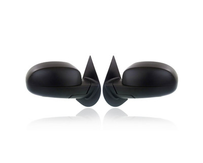 Door Mirror - Compatible/Replacement for '07-13 Chevrolet Silverado/GMC Sierra/Hybrid - Manual Standard Type - Pair, Left Driver + Right Passenger Set - 20809978, 20843118 - NSF-Registered Door Mirror - Compatible/Replacement for '07-13 Chevrolet Silverado/GMC Sierra/Hybrid - Manual Standard Type - Pair, Left Driver + Right Passenger Set - 20809978, 20843118 - NSF-Registered