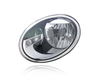 Headlight Assembly For 12-19 VW Volkswagen Beetle-Coupe, 13-19 Convertible - Halogen - CAPA - Left Hand - Driver - 5C1941005 Headlight Assembly For 12-19 VW Volkswagen Beetle-Coupe, 13-19 Convertible - Halogen - CAPA - Left Hand - Driver - 5C1941005