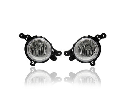 Fog Light Assembly - Compatible/Replacement for '14-16 Kia Soul - Pair, Left Driver + Right Passenger Set - 92202B2020, 92201B2000 Fog Light Assembly - Compatible/Replacement for '14-16 Kia Soul - Pair, Left Driver + Right Passenger Set - 92202B2020, 92201B2000