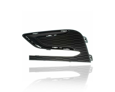 Fog Light Cover - Compatible/Replacement for '16-18 Chevrolet Cruze Sedan, 17-18 Cruze Hatchback (Exclude RS-Package) - Without Fog Lamp Hole, Textured - Left Hand - Driver - 84095932