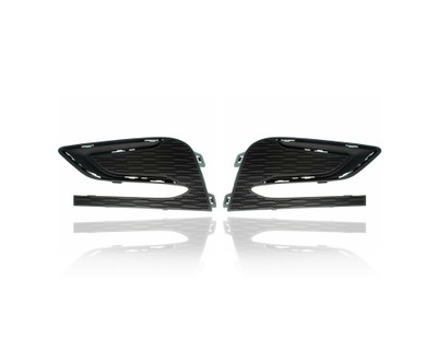 Fog Light Cover - Compatible/Replacement for '16-18 Chevrolet Cruze Sedan, 17-18 Cruze Hatchback (Exclude RS-Package) - Without Fog Lamp Hole, Textured - Pair, Set - 84095933, 84095932 Fog Light Cover - Compatible/Replacement for '16-18 Chevrolet Cruze Sedan, 17-18 Cruze Hatchback (Exclude RS-Package) - Without Fog Lamp Hole, Textured - Pair, Set - 84095933, 84095932