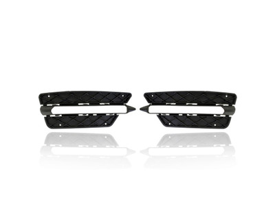 Fog Light Cover - Compatible/Replacement for '12-14 Mercedes-Benz C-Class Sedan, 12-15 C-Class Coupe AMG/Sport - With DRL Hole - Pair, Left Driver + Right Passenger Set - 2048851453, 2048851353 Fog Light Cover - Compatible/Replacement for '12-14 Mercedes-Benz C-Class Sedan, 12-15 C-Class Coupe AMG/Sport - With DRL Hole - Pair, Left Driver + Right Passenger Set - 2048851453, 2048851353