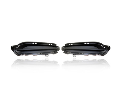 Fog Light Cover - Compatible/Replacement for '16-18 Honda HR-V - Without Fog Lamp - Pair, Left Driver + Right Passenger Set - 71105T7WA00, 71106T7WA00 Fog Light Cover - Compatible/Replacement for '16-18 Honda HR-V - Without Fog Lamp - Pair, Left Driver + Right Passenger Set - 71105T7WA00, 71106T7WA00