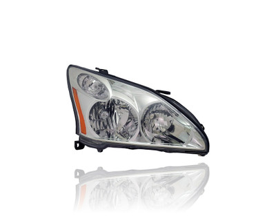 Headlight - Compatible/Replacement for '04-06 Lexus RX330, 06-07 RX400h, 07-09 RX350 (Japan Built) - Halogen - Right Hand - Passenger - 8113048200 - CAPA Headlight - Compatible/Replacement for '04-06 Lexus RX330, 06-07 RX400h, 07-09 RX350 (Japan Built) - Halogen - Right Hand - Passenger - 8113048200 - CAPA