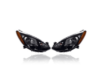 Headlight - Compatible/Replacement for '11-14 Mazda Mazda2 - Pair, Left Driver + Right Passenger Set - DR61510K0D, DR61510L0D - CAPA Headlight - Compatible/Replacement for '11-14 Mazda Mazda2 - Pair, Left Driver + Right Passenger Set - DR61510K0D, DR61510L0D - CAPA