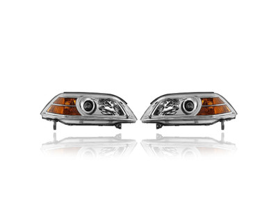 Headlight - Compatible/Replacement for '04-06 Acura MDX - Pair, Left Driver + Right Passenger Set - 33101S3VA12, 33151S3VA12 - CAPA Headlight - Compatible/Replacement for '04-06 Acura MDX - Pair, Left Driver + Right Passenger Set - 33101S3VA12, 33151S3VA12 - CAPA