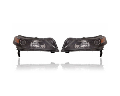 Headlight - Compatible/Replacement for '12-14 Acura TL, HID - Pair, Left Driver + Right Passenger Set - 33101TK4A11, 33151TK4A11 - CAPA Headlight - Compatible/Replacement for '12-14 Acura TL, HID - Pair, Left Driver + Right Passenger Set - 33101TK4A11, 33151TK4A11 - CAPA