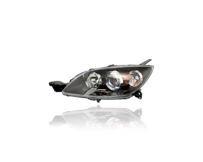 Headlight - Compatible/Replacement for '04-09 Mazda Mazda3 Hatchback (Exclude Grand Touring) - Halogen - Left Hand - Driver - BN8F510L0E