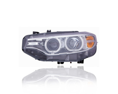 Headlight - Compatible/Replacement for '15-18 BMW M3-Sedan, 14-20 4-Series Coupe/Gran-Coupe/Convertible - Xenon Without Adaptive Headlamps - Left Hand - Driver - 63117377851