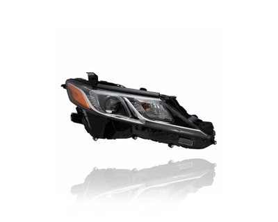 Headlight Assembly For 18-18 Toyota Camry-L/LE/SE USA-Build, 18-20 Hybrid-LE/SE - Halogen - Right Hand - Passenger - 8111006C40 Headlight Assembly For 18-18 Toyota Camry-L/LE/SE USA-Build, 18-20 Hybrid-LE/SE - Halogen - Right Hand - Passenger - 8111006C40