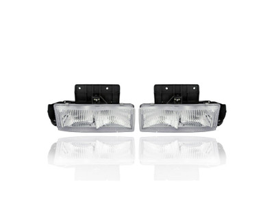Headlight Assembly - Compatible/Replacement for '95-05 Chevrolet Astro Safari - Composite With Bracket - Pair, Left Driver + Right Passenger Set - GM2503180, 16524091 Headlight Assembly - Compatible/Replacement for '95-05 Chevrolet Astro Safari - Composite With Bracket - Pair, Left Driver + Right Passenger Set - GM2503180, 16524091