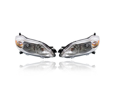 Headlight Assembly - Compatible/Replacement for '09-14 Toyota Matrix - Pair, Left Driver + Right Passenger Set - 8111002650, 8115002650 - CAPA Headlight Assembly - Compatible/Replacement for '09-14 Toyota Matrix - Pair, Left Driver + Right Passenger Set - 8111002650, 8115002650 - CAPA