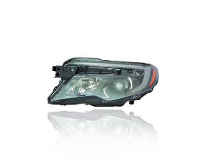 Headlight Assembly - Compatible/Replacement for '16-18 Honda Pilot LX, 17-20 Ridgeline RT/RTL/RTS/Sport - Halogen Without LED Daytime Running Light & Auto Dimming - Left Hand Driver 33150TG7A02 - CAPA
