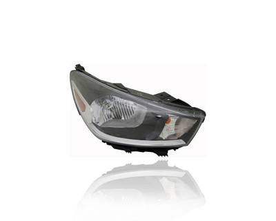 Headlight Assembly - Compatible/Replacement for '18-22 Kia Rio/Rio5 Sedan/Hatchback LX/S/EX - Halogen - Right Hand - Passenger - 92102H9000 - CAPA