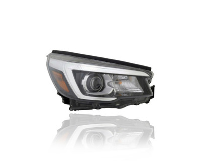 Headlight Assembly - Compatible/Replacement for '19-20 Subaru Forester Base/Convenience/Premium/Touring/Sport - Without Advance Front Light System, LED - Right Hand - Passenger - 84001SJ061