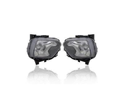 Headlight Assembly - Compatible/Replacement for '20-21 Kia Soul LX/S/X/GT Line - Halogen, On Bumper - Pair, Left Driver + Right Passenger Set - 92102K0040, 92101K0040 Headlight Assembly - Compatible/Replacement for '20-21 Kia Soul LX/S/X/GT Line - Halogen, On Bumper - Pair, Left Driver + Right Passenger Set - 92102K0040, 92101K0040