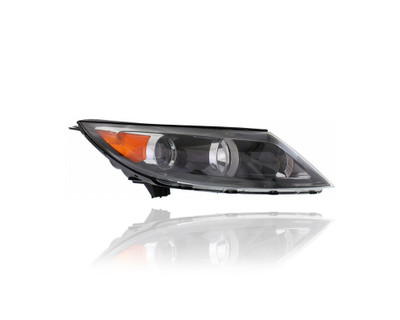 Headlight Assembly - Compatible/Replacement for '11-12 Kia Sportage (Exclude EX/SX) - Halogen Without LED Daytime Running Light Bar - Right Hand - Passenger - 921023W050