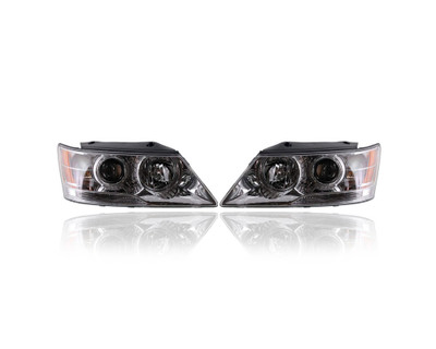 Headlight Assembly - Compatible/Replacement for '09-10 Hyundai Sonata - Halogen - Pair, Left Driver + Right Passenger Set - 921020A500, 921010A500 - CAPA Headlight Assembly - Compatible/Replacement for '09-10 Hyundai Sonata - Halogen - Pair, Left Driver + Right Passenger Set - 921020A500, 921010A500 - CAPA