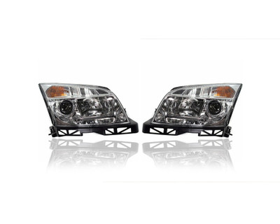 Headlight Assembly - Compatible/Replacement for '06-09 Mercury Milan - Pair, Left Driver + Right Passenger Set - 6N7Z13008AC, 6N7Z13008BC - CAPA Headlight Assembly - Compatible/Replacement for '06-09 Mercury Milan - Pair, Left Driver + Right Passenger Set - 6N7Z13008AC, 6N7Z13008BC - CAPA