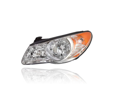 Headlight Assembly - Compatible/Replacement for '10-10 Hyundai Elantra (Exclude Hatchback/Touring) - Halogen - Left Hand - Driver - 921012H051 - CAPA Headlight Assembly - Compatible/Replacement for '10-10 Hyundai Elantra (Exclude Hatchback/Touring) - Halogen - Left Hand - Driver - 921012H051 - CAPA