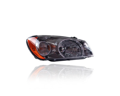 Headlight Assembly - Compatible/Replacement for '04-06 Kia Spectra LX - With Chrome Bezel - Right Hand - Passenger - 921022F030 Headlight Assembly - Compatible/Replacement for '04-06 Kia Spectra LX - With Chrome Bezel - Right Hand - Passenger - 921022F030