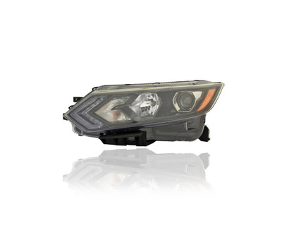 Headlight Assembly - Compatible/Replacement for '20-21 Nissan Rogue Sport (Exclude SL Premium) - Halogen - Left Hand - Driver - 260606MR0A