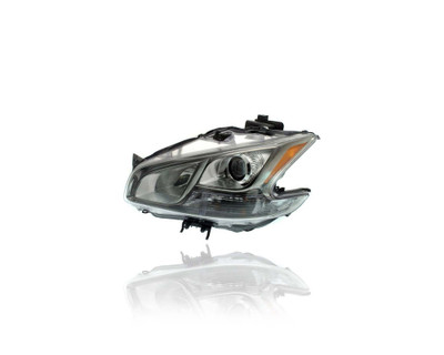 Headlight Assembly - Compatible/Replacement for '09-14 Nissan Maxima SV-Only - Xenon, Chrome Bezel - Left Hand - Driver - 260609N01A - CAPA Headlight Assembly - Compatible/Replacement for '09-14 Nissan Maxima SV-Only - Xenon, Chrome Bezel - Left Hand - Driver - 260609N01A - CAPA