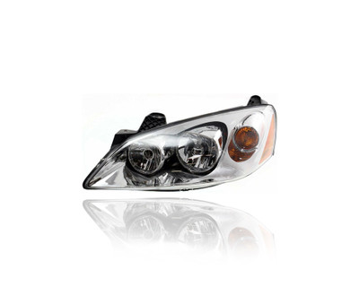 Headlight Assembly - Compatible/Replacement for '05-10 Pontiac G6 - Amber Lens Without Wiring Harness - Left Hand - Driver - 20821143 Headlight Assembly - Compatible/Replacement for '05-10 Pontiac G6 - Amber Lens Without Wiring Harness - Left Hand - Driver - 20821143