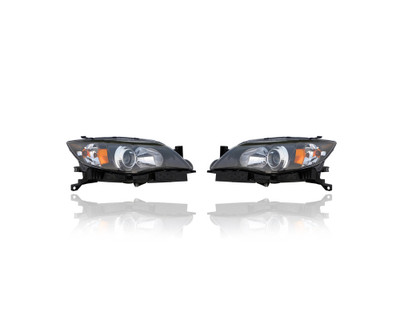 Headlight Assembly - Compatible/Replacement for '08-11 Subaru Impreza 2.5I/WRX - Halogen - Pair, Left Driver + Right Passenger Set - 84001FG241, 84001FG251 - CAPA Headlight Assembly - Compatible/Replacement for '08-11 Subaru Impreza 2.5I/WRX - Halogen - Pair, Left Driver + Right Passenger Set - 84001FG241, 84001FG251 - CAPA