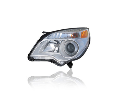 Headlight Assembly - Compatible/Replacement for '10-15 Chevrolet Equinox LTZ - Left Hand - Driver - 23383340
