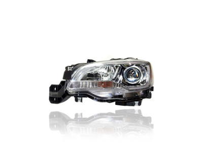 Headlight Assembly - Compatible/Replacement for '15-17 Subaru Legacy/Outback-2.5IBase/Premium/Limited - Halogen With Chrome Interior - Left Hand - Driver - 84001AL01A