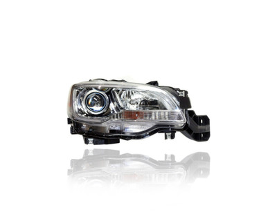 Headlight Assembly - Compatible/Replacement for '15-17 Subaru Legacy/Outback-2.5IBase/Premium/Limited - Halogen With Chrome Interior - Right Hand - Passenger - 84001AL00A