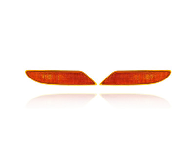 Side Marker Light - Compatible/Replacement for '07-09 Mercedes-Benz S-Class S450/550/600 - Pair, Left Driver + Right Passenger Set - 2218200221, 2218200121