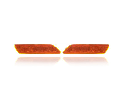 Side Marker Light Assembly - Compatible/Replacement for '07-10 Chrysler Sebring Sedan/Convertible - Pair, Left Driver + Right Passenger Set - 4389698AC, 4389698AC Side Marker Light Assembly - Compatible/Replacement for '07-10 Chrysler Sebring Sedan/Convertible - Pair, Left Driver + Right Passenger Set - 4389698AC, 4389698AC