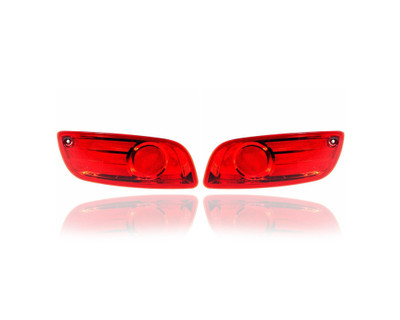 Side Marker Light Reflector - Compatible/Replacement for '07-09 Hyundai Santa Fe - Rear - Pair, Left Driver + Right Passenger Set - 924092B010, 924082B010 Side Marker Light Reflector - Compatible/Replacement for '07-09 Hyundai Santa Fe - Rear - Pair, Left Driver + Right Passenger Set - 924092B010, 924082B010