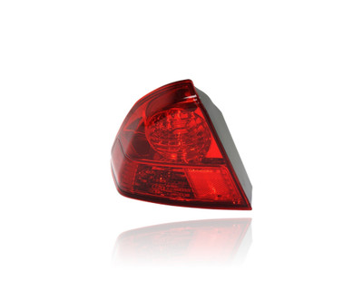 Tail Light - Compatible/Replacement for '03-05 Honda Civic/Hybrid Sedan - Outer On Body Quarter Panel - Left Hand - Driver - 33551S5DA51 - CAPA
