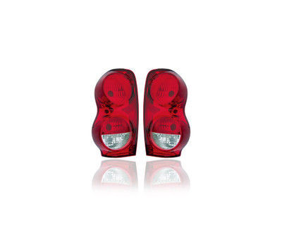 Tail Light - Compatible/Replacement for '04-09 Dodge Durango - Pair, Left Driver + Right Passenger Set - 5133168AI, 5133169AI - CAPA Tail Light - Compatible/Replacement for '04-09 Dodge Durango - Pair, Left Driver + Right Passenger Set - 5133168AI, 5133169AI - CAPA