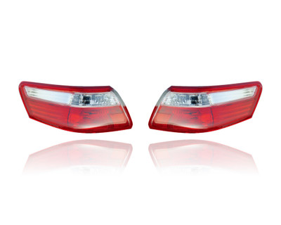 Tail Light - Compatible/Replacement for '07-09 Toyota Camry (Japan Built) - Outer On Body Quarter Panel - Pair, Left Driver + Right Passenger Set - 8155133340, 8156133460 - CAPA Tail Light - Compatible/Replacement for '07-09 Toyota Camry (Japan Built) - Outer On Body Quarter Panel - Pair, Left Driver + Right Passenger Set - 8155133340, 8156133460 - CAPA