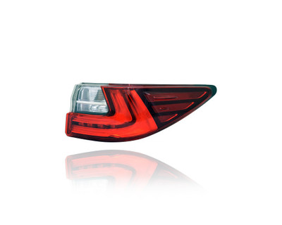 Tail Light - Compatible/Replacement for '16-18 Lexus ES300h/350 - Outer On Body - Right Hand - Passenger - 8155133740 Tail Light - Compatible/Replacement for '16-18 Lexus ES300h/350 - Outer On Body - Right Hand - Passenger - 8155133740
