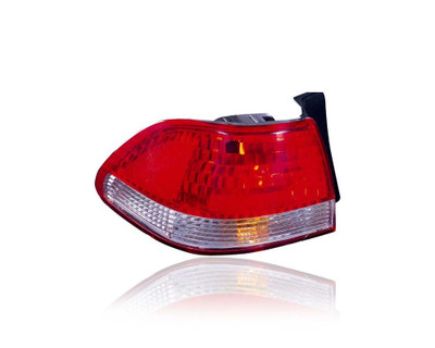 Tail Light - Compatible/Replacement for '01-02 Honda Accord (Exclude Coupe) - Outer On Body Quarter Panel - Left Hand - Driver - 33551S84A11 - CAPA