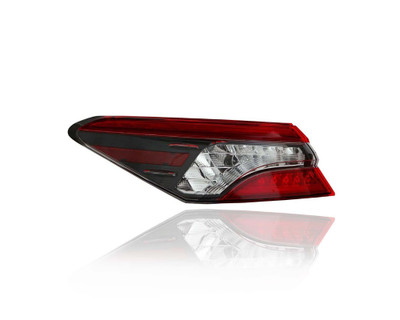 Tail Light Assembly - Compatible/Replacement for '21-23 Toyota Camry/Hybrid-XLE/XSE (North American Built) - Outer On Body Quarter Panel, LED - Left Hand - Driver - 8156006A30 - CAPA