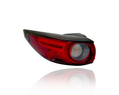 Tail Light Assembly - Compatible/Replacement for '17-21 Mazda CX-5 Grand Touring/Signature - LED, Outer On Body Quarter Panel - Left Hand - Driver - KB8B51160E - CAPA Tail Light Assembly - Compatible/Replacement for '17-21 Mazda CX-5 Grand Touring/Signature - LED, Outer On Body Quarter Panel - Left Hand - Driver - KB8B51160E - CAPA
