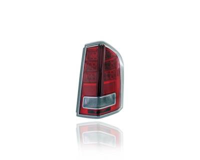 Tail Light Assembly - Compatible/Replacement for '13-14 Chrysler 300 Sedan (Exclude John Varvatos) - Red Trim - Right Hand - Passenger - 68154602AC - CAPA