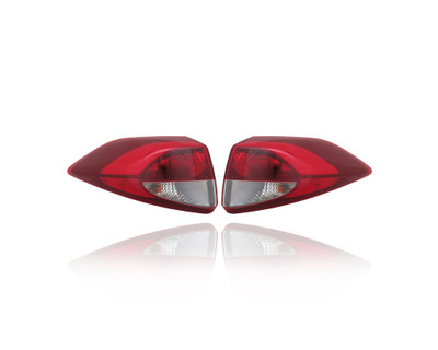 Tail Light Assembly - Compatible/Replacement for '16-18 Hyundai Tucson (Exclude Limited) - Outer On Body, Halogen-Only - Pair, Left Driver + Right Passenger Set - 92402D3010, 92401D3010 - CAPA Tail Light Assembly - Compatible/Replacement for '16-18 Hyundai Tucson (Exclude Limited) - Outer On Body, Halogen-Only - Pair, Left Driver + Right Passenger Set - 92402D3010, 92401D3010 - CAPA