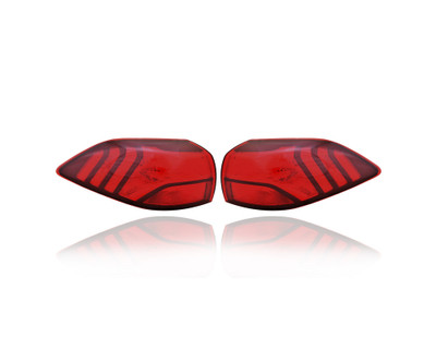 Tail Light Assembly - Compatible/Replacement for '19-21 Hyundai Tucson (Exclude Sport/Limited/Ultimate) - Outer On Body, Halogen-Only - Pair, Left Driver + Right Passenger Set - 92402D3550, 92401D3550 Tail Light Assembly - Compatible/Replacement for '19-21 Hyundai Tucson (Exclude Sport/Limited/Ultimate) - Outer On Body, Halogen-Only - Pair, Left Driver + Right Passenger Set - 92402D3550, 92401D3550