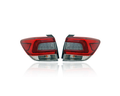 Tail Light Assembly - Compatible/Replacement for '20-21 Subaru Crosstrek, 20-22 Impreza Wagon, 20-22 Crosstrek Hybrid - Outer - Pair, Left Driver + Right Passenger Set - 84201FL12B, 84912FL13A - CAPA Tail Light Assembly - Compatible/Replacement for '20-21 Subaru Crosstrek, 20-22 Impreza Wagon, 20-22 Crosstrek Hybrid - Outer - Pair, Left Driver + Right Passenger Set - 84201FL12B, 84912FL13A - CAPA