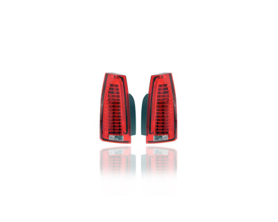 Tail Light Assembly - Compatible/Replacement for '08-14 Cadillac CTS/CTS-V Sedan - Red Lens - Pair, Left Driver + Right Passenger Set - 22806054, 22806053 Tail Light Assembly - Compatible/Replacement for '08-14 Cadillac CTS/CTS-V Sedan - Red Lens - Pair, Left Driver + Right Passenger Set - 22806054, 22806053